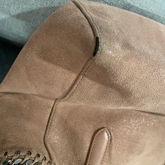 Stella McCartney soft Pink vegan chain-trimmed handbag, AUTHENTIC purchased new - Picture 5 of 9